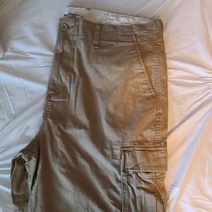 Old Navy khaki shorts.